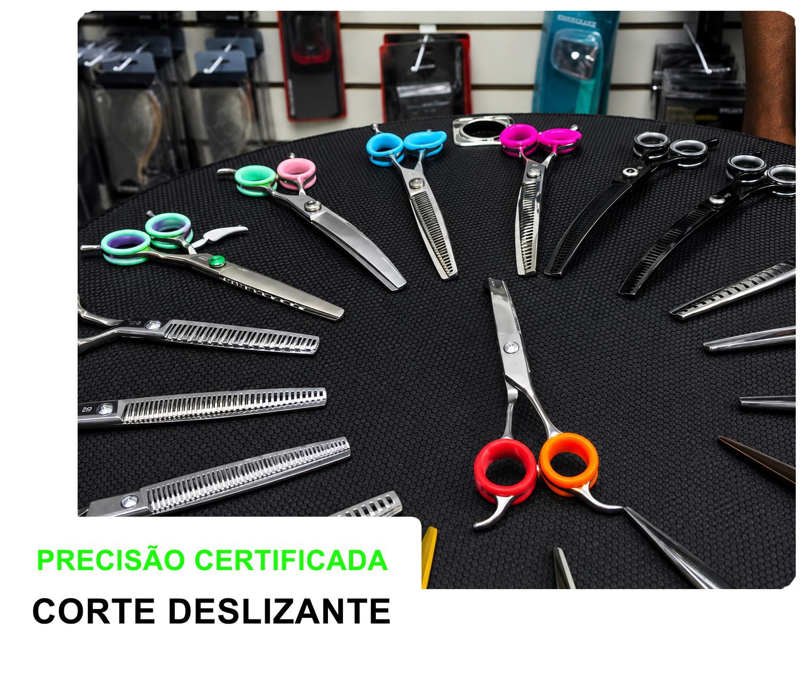 Afiação de tesouras e manutenção de equipamentos pet